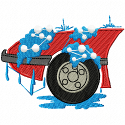 Cars Embroidery Design 10